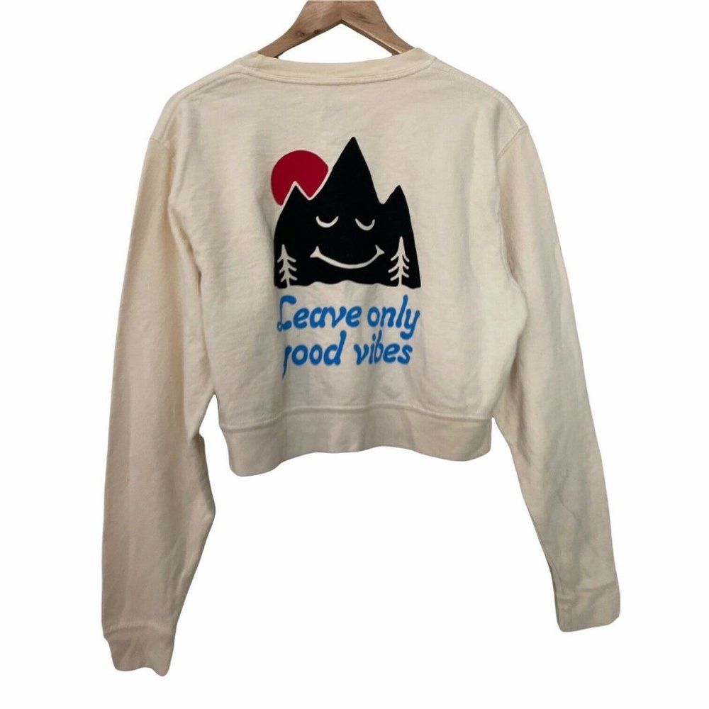 Parks Project Crop Crew Neck Sweatshirt S